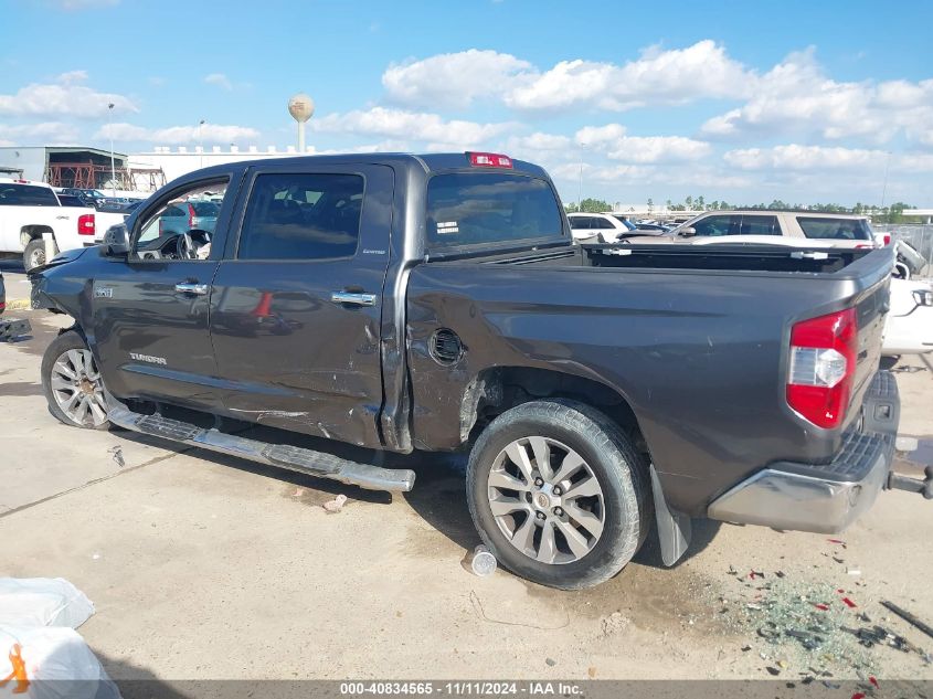 2017 Toyota Tundra Limited 5.7L V8 VIN: 5TFFW5F14HX212375 Lot: 40834565