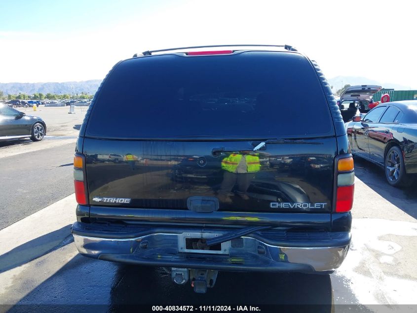 2004 Chevrolet Tahoe Ls VIN: 1GNEC13T34R132445 Lot: 40834572