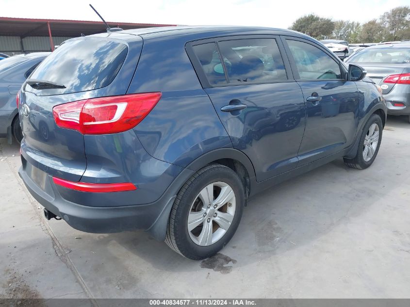 2013 Kia Sportage Lx VIN: KNDPB3A2XD7438919 Lot: 40834577