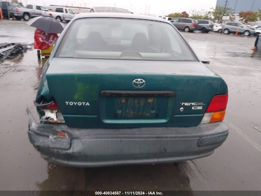 1997 Toyota Tercel Ce VIN: JT2AC52L8V0228473 Lot: 40834587