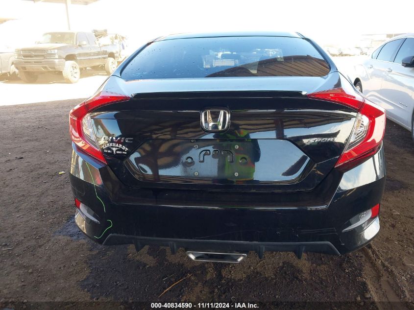 2019 Honda Civic Sport VIN: 19XFC2F87KE044162 Lot: 40834590