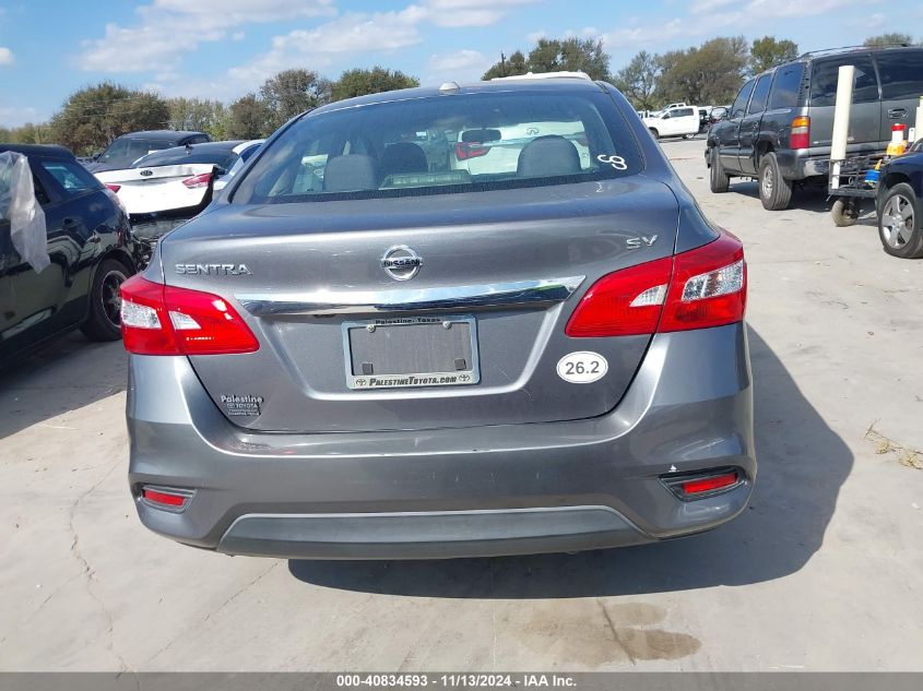 2017 Nissan Sentra Sv VIN: 3N1AB7AP9HL670358 Lot: 40834593