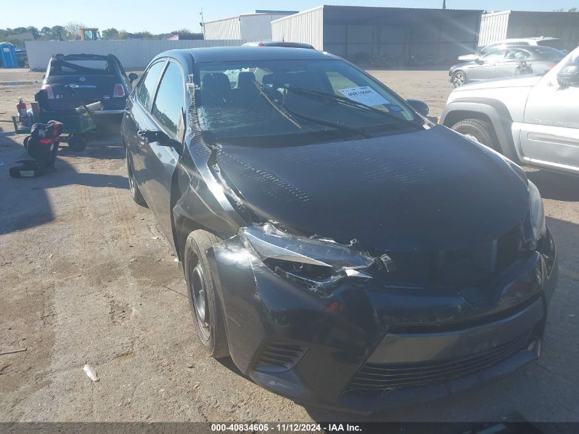 2016 TOYOTA COROLLA LE - 2T1BURHE6GC560087