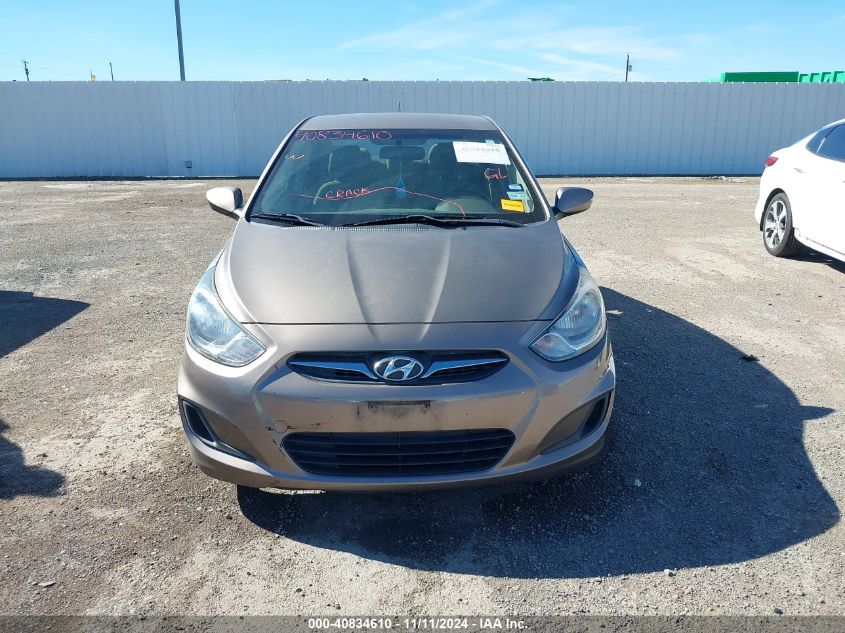 2014 Hyundai Accent Gls VIN: KMHCT4AE4EU742371 Lot: 40834610