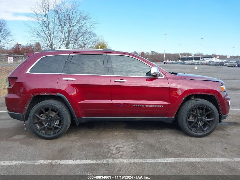 2017 Jeep Grand Cherokee Limited 4X4 VIN: 1C4RJFBG4HC807682 Lot: 40834609