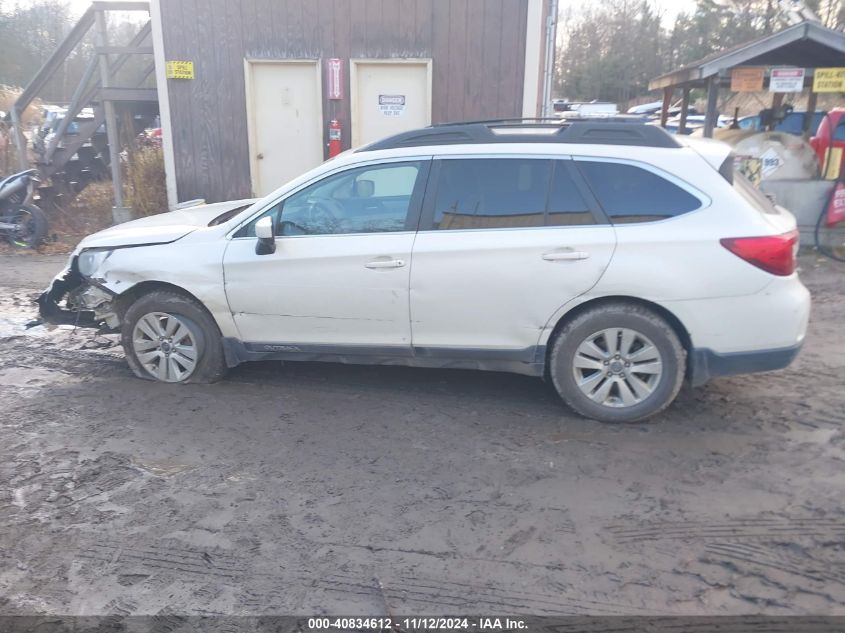 2015 Subaru Outback 2.5I Premium VIN: 4S4BSADC8F3225637 Lot: 40834612