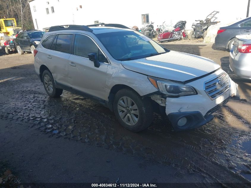 2015 Subaru Outback 2.5I Premium VIN: 4S4BSADC8F3225637 Lot: 40834612