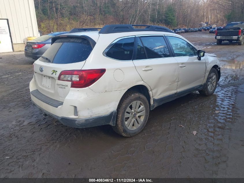 2015 Subaru Outback 2.5I Premium VIN: 4S4BSADC8F3225637 Lot: 40834612