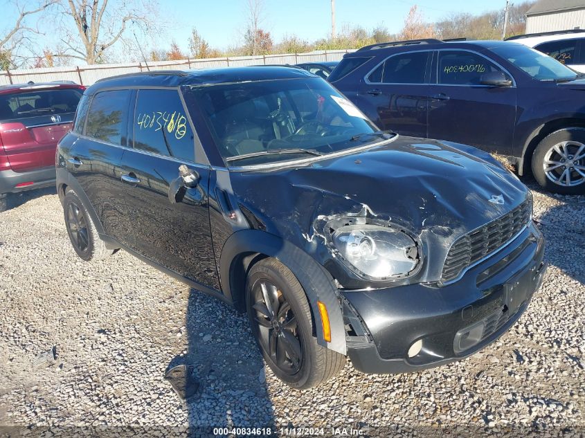 2012 Mini Cooper S Countryman VIN: WMWZC3C57CWL83246 Lot: 40834618