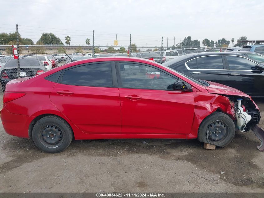 2015 Hyundai Accent Gls VIN: KMHCT4AE4FU930342 Lot: 40834622