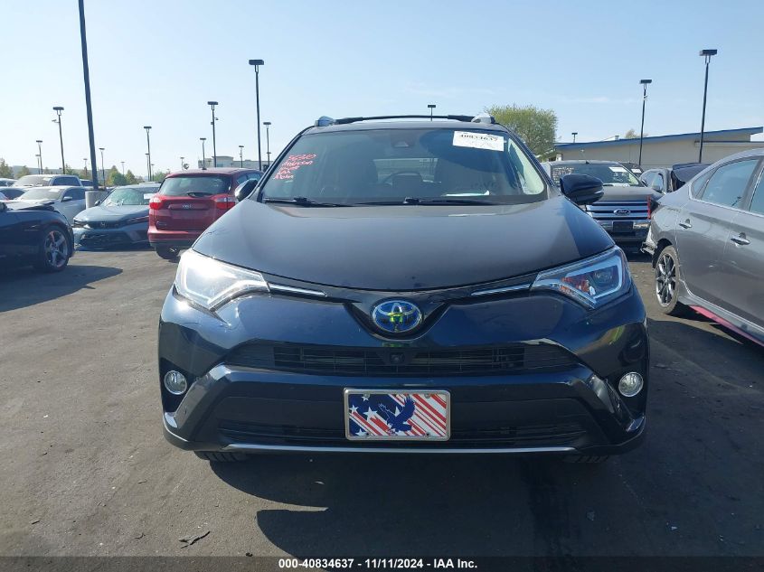 2017 Toyota Rav4 Hybrid Limited VIN: JTMDJREV0HD069783 Lot: 40834637