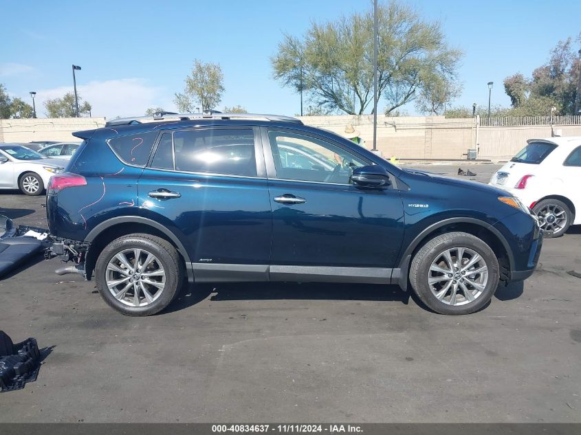 2017 Toyota Rav4 Hybrid Limited VIN: JTMDJREV0HD069783 Lot: 40834637