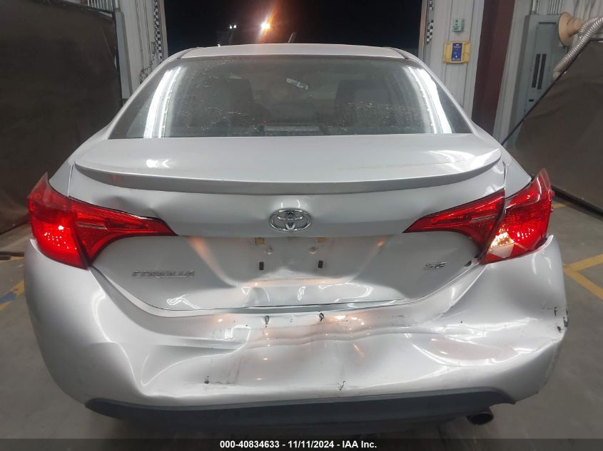 2018 Toyota Corolla Se VIN: 2T1BURHE0JC099122 Lot: 40834633