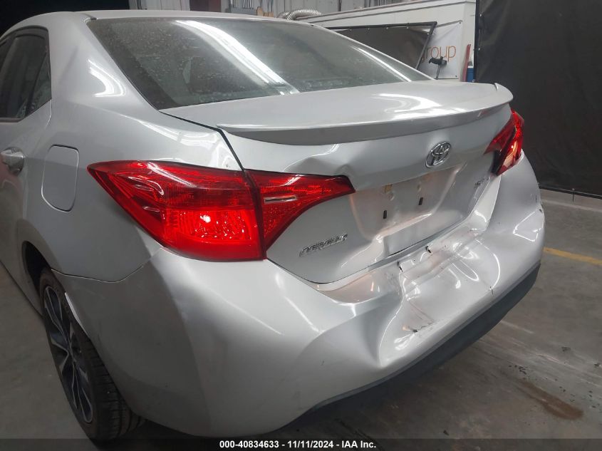 2018 Toyota Corolla Se VIN: 2T1BURHE0JC099122 Lot: 40834633