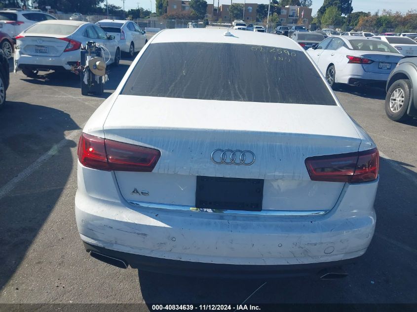 2016 Audi A6 2.0T Premium VIN: WAUCFAFC0GN077867 Lot: 40834639