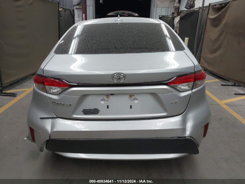 2021 Toyota Corolla Le VIN: JTDEPMAEXMJ162432 Lot: 40834641