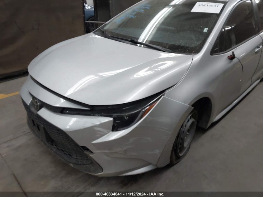 2021 Toyota Corolla Le VIN: JTDEPMAEXMJ162432 Lot: 40834641