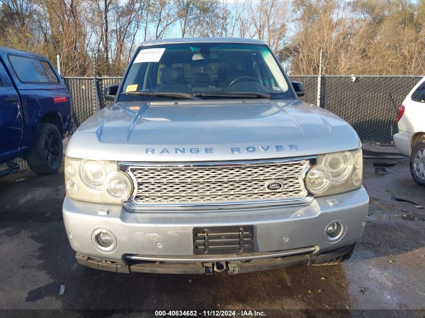 2006 Land Rover Range Rover Hse VIN: SALME15496A230930 Lot: 40834652