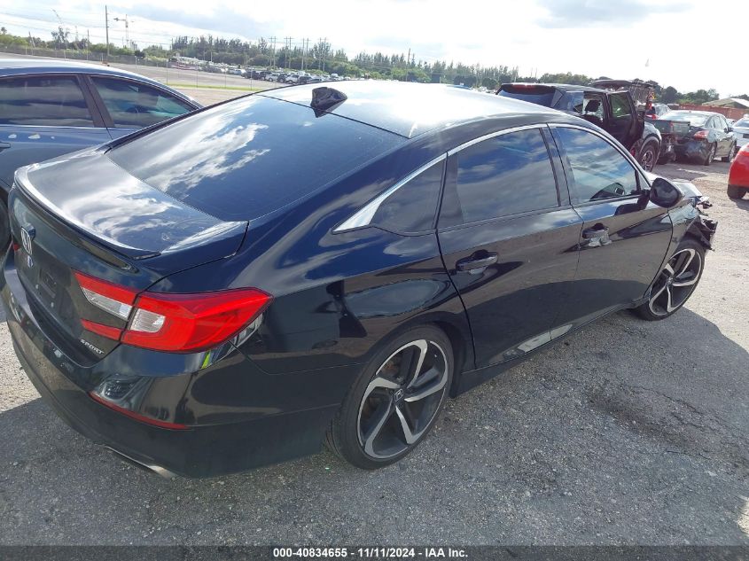 VIN 1HGCV1F35NA115931 2022 Honda Accord, Sport no.4