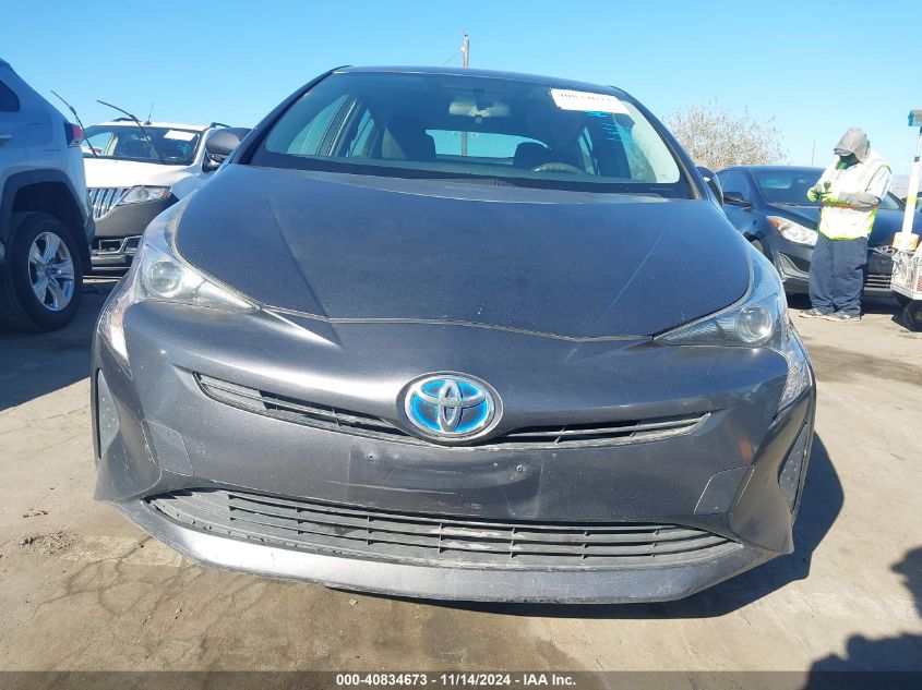 2016 Toyota Prius Two VIN: JTDKBRFU6G3013278 Lot: 40834673