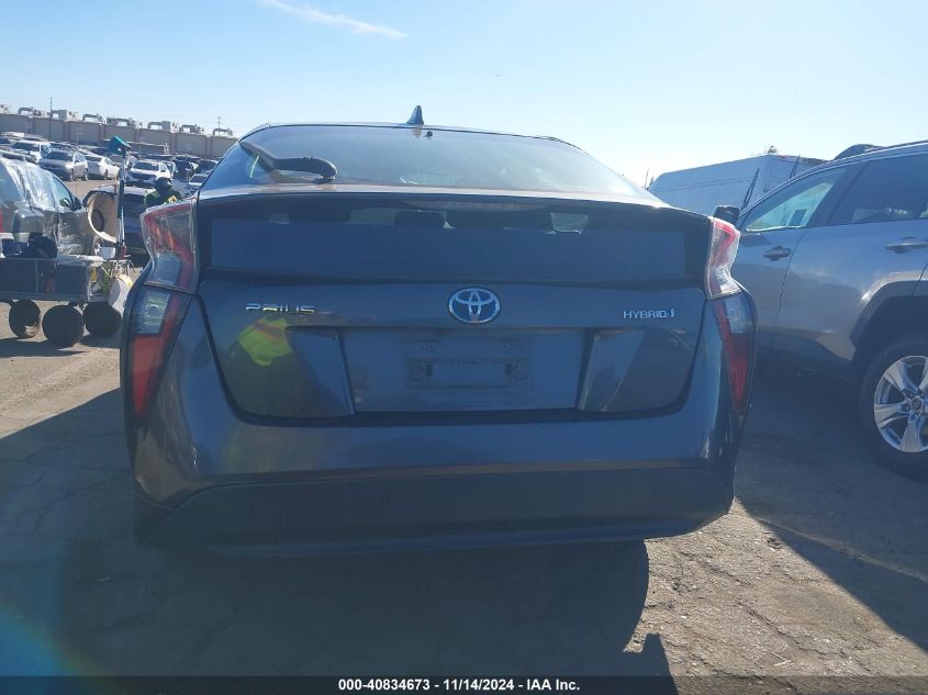 2016 Toyota Prius Two VIN: JTDKBRFU6G3013278 Lot: 40834673