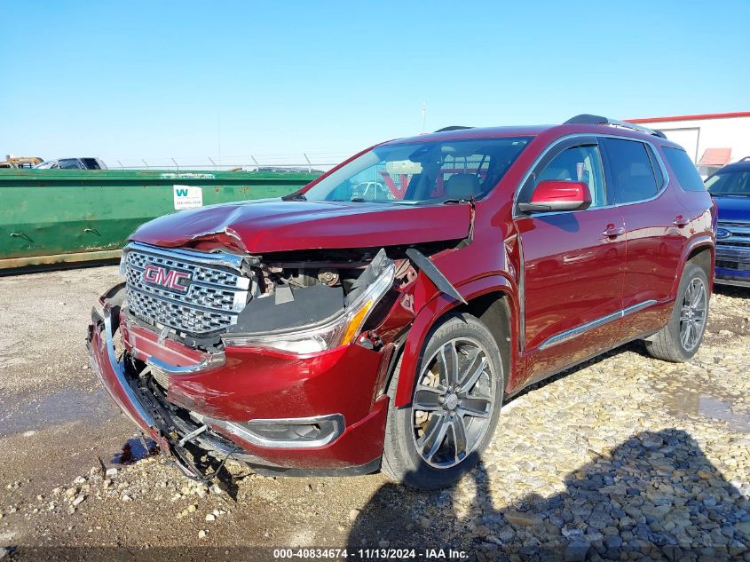 2017 GMC Acadia Denali VIN: 1GKKNXLS4HZ208961 Lot: 40834674