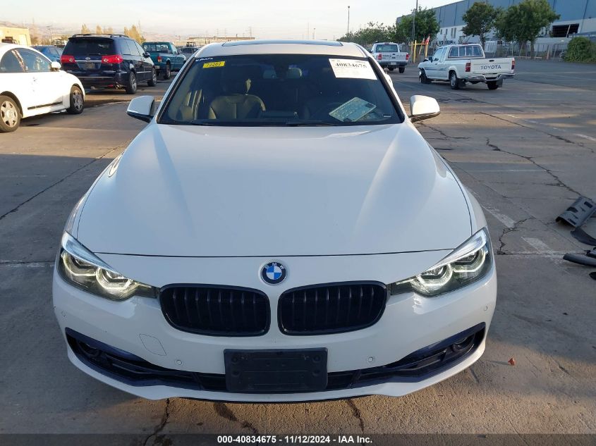 2018 BMW 330I VIN: WBA8B9C50JEE81641 Lot: 40834675