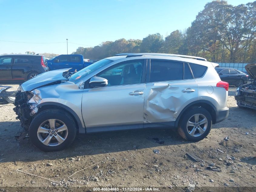 2015 Toyota Rav4 Xle VIN: 2T3WFREV2FW172178 Lot: 40834683