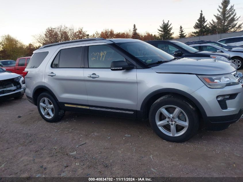 2019 Ford Explorer Xlt VIN: 1FM5K7D8XKGB07541 Lot: 40834702