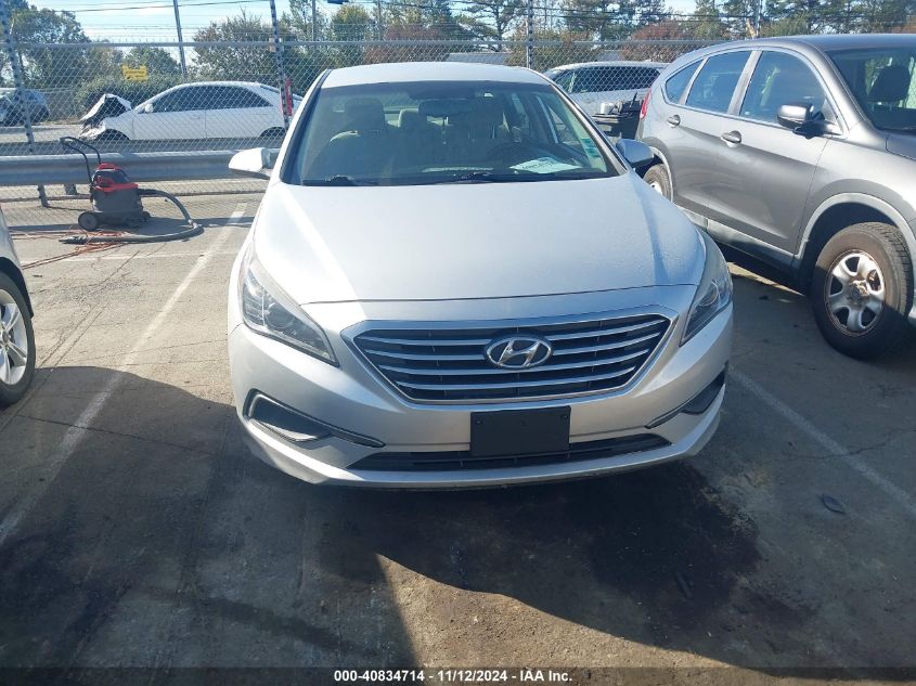 2016 Hyundai Sonata Se VIN: 5NPE24AF0GH307109 Lot: 40834714