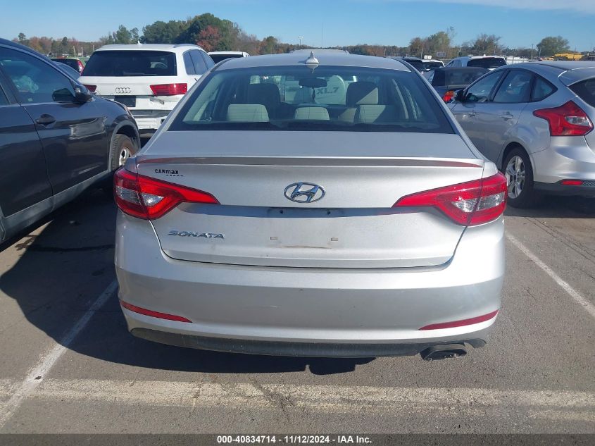 2016 Hyundai Sonata Se VIN: 5NPE24AF0GH307109 Lot: 40834714