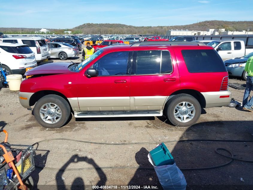 2005 Mercury Mountaineer VIN: 4M2ZU66KX5ZJ01437 Lot: 40834718