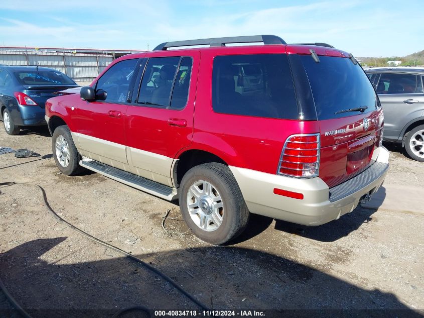 2005 Mercury Mountaineer VIN: 4M2ZU66KX5ZJ01437 Lot: 40834718