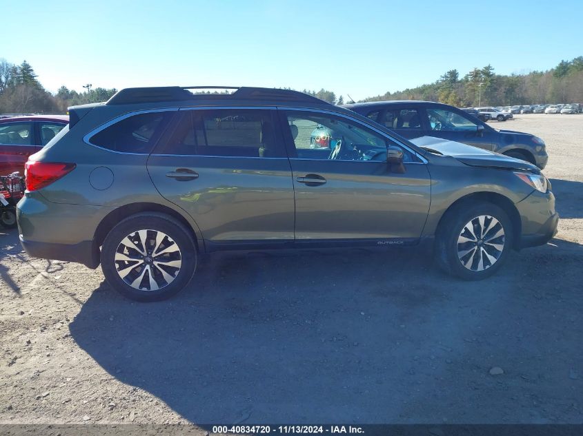 2015 Subaru Outback 2.5I Limited VIN: 4S4BSALC9F3216401 Lot: 40834720