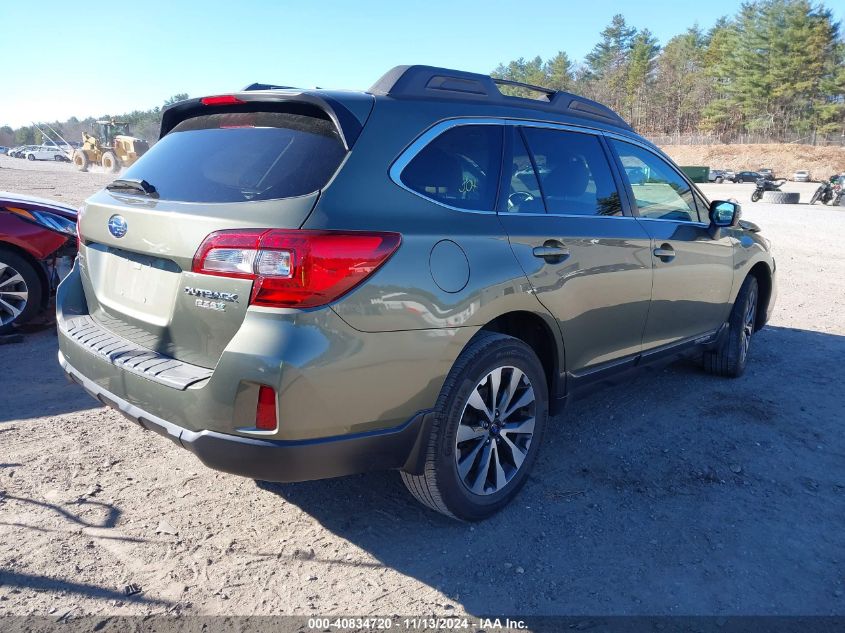 2015 Subaru Outback 2.5I Limited VIN: 4S4BSALC9F3216401 Lot: 40834720