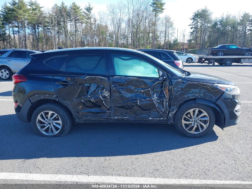 2018 Hyundai Tucson Sel VIN: KM8J3CA42JU640067 Lot: 40834724