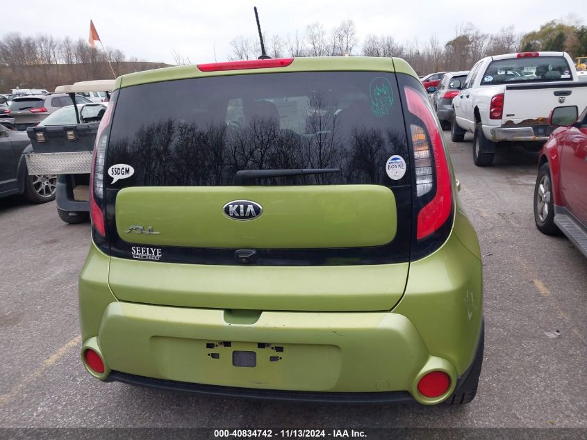 2015 Kia Soul ! VIN: KNDJX3A50F7799662 Lot: 40834742