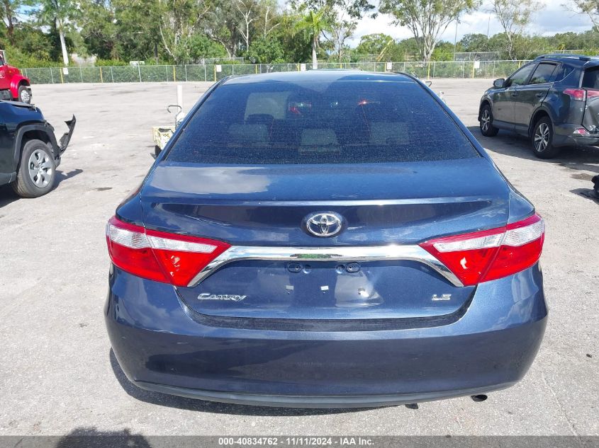 2015 Toyota Camry Le VIN: 4T4BF1FK1FR514772 Lot: 40834762