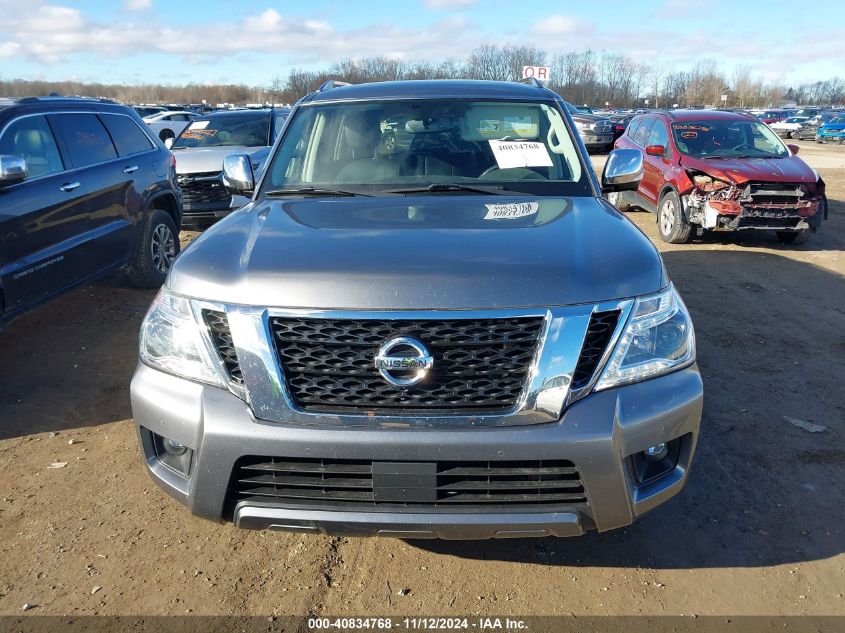 2020 Nissan Armada Sl 4Wd VIN: JN8AY2NC9L9616344 Lot: 40834768