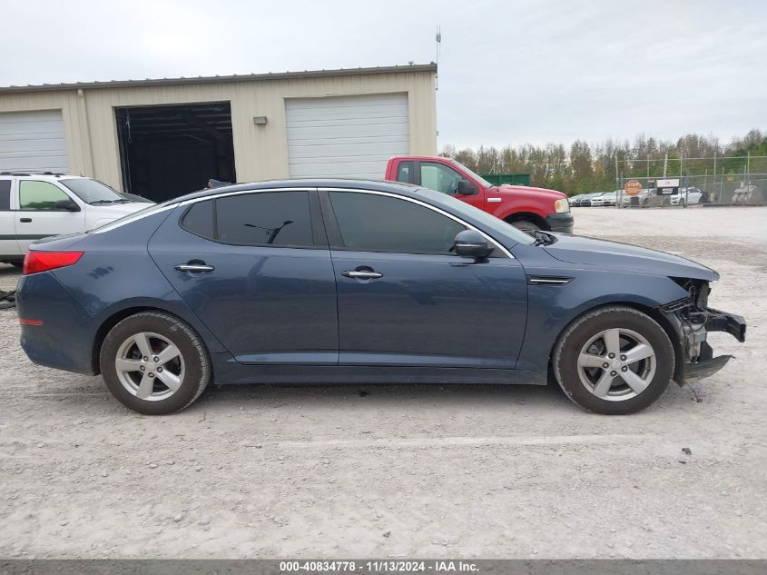 2015 Kia Optima Lx VIN: 5XXGM4A79FG441283 Lot: 40834778