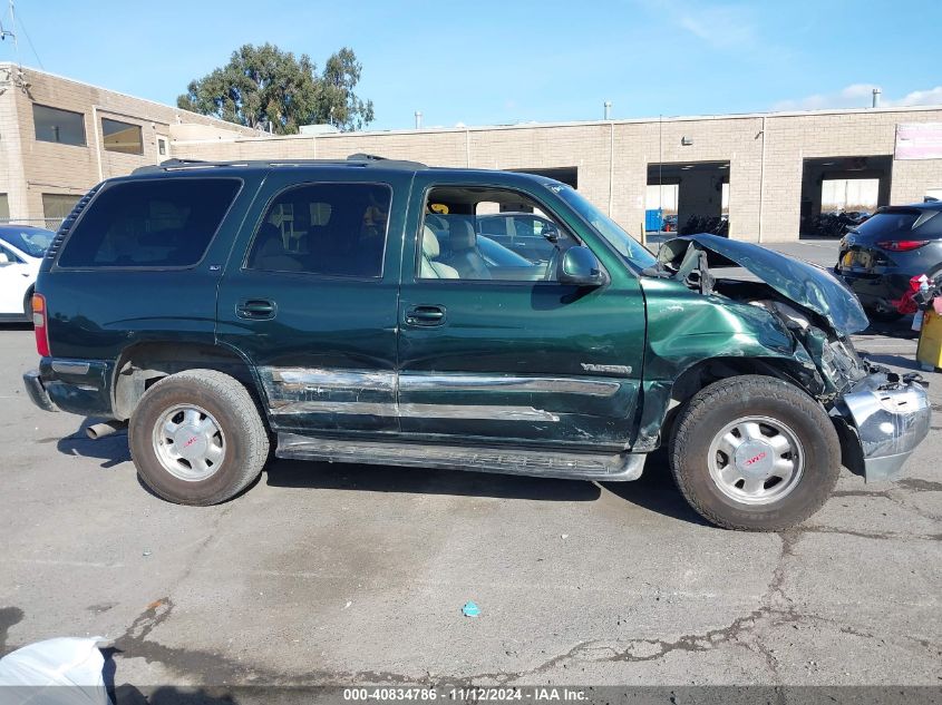 2002 GMC Yukon Slt VIN: 1GKEK13Z82R232767 Lot: 40834786