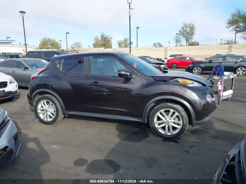 2017 Nissan Juke S/Sv/Sl/Nismo VIN: JN8AF5MR3HT700330 Lot: 40834794