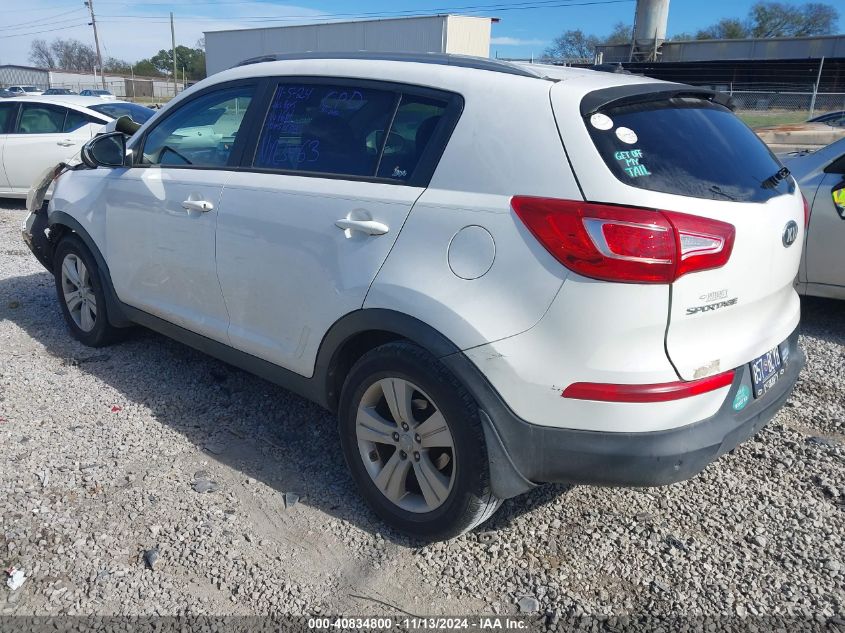 VIN KNDPB3A22D7523463 2013 KIA Sportage, LX no.3