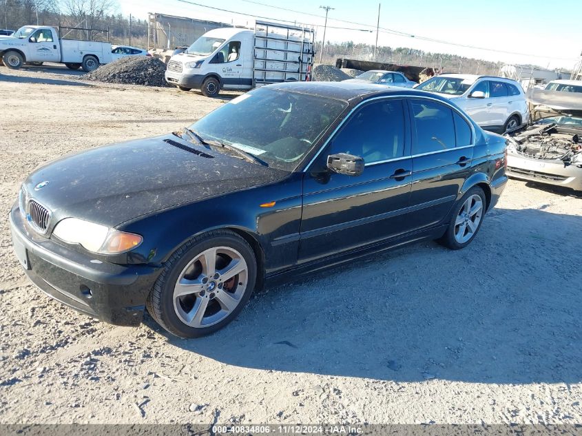 2005 BMW 330I VIN: WBAEV534X5KM41548 Lot: 40834806