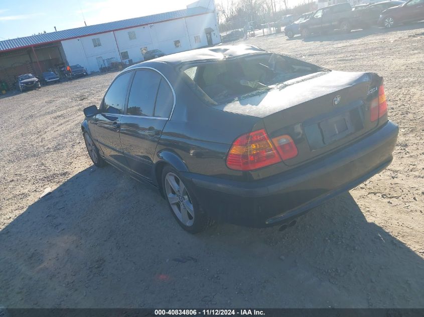 2005 BMW 330I VIN: WBAEV534X5KM41548 Lot: 40834806