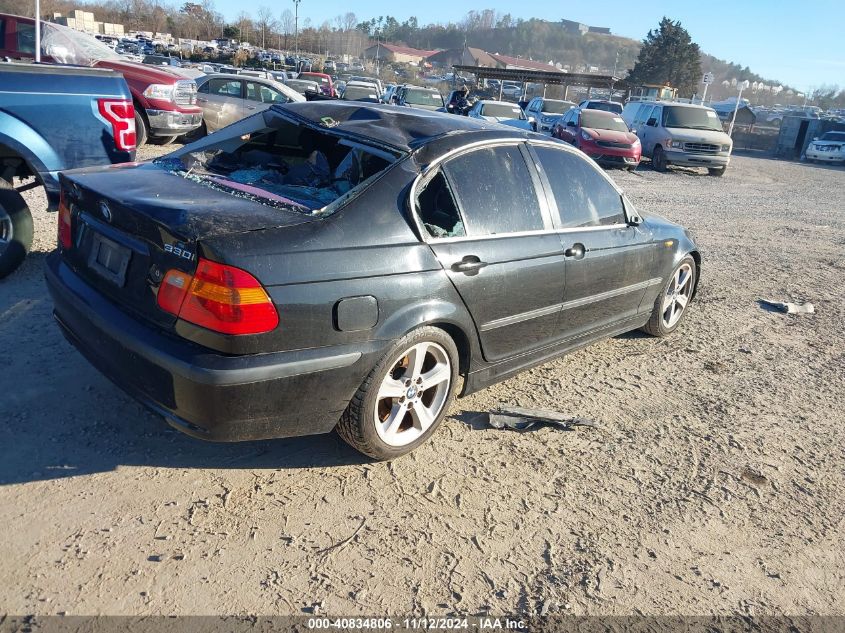 2005 BMW 330I VIN: WBAEV534X5KM41548 Lot: 40834806