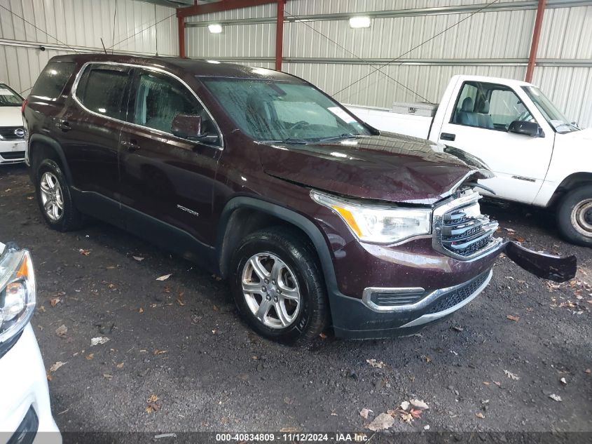 2018 GMC Acadia Sle-1 VIN: 1GKKNKLA6JZ163408 Lot: 40834809