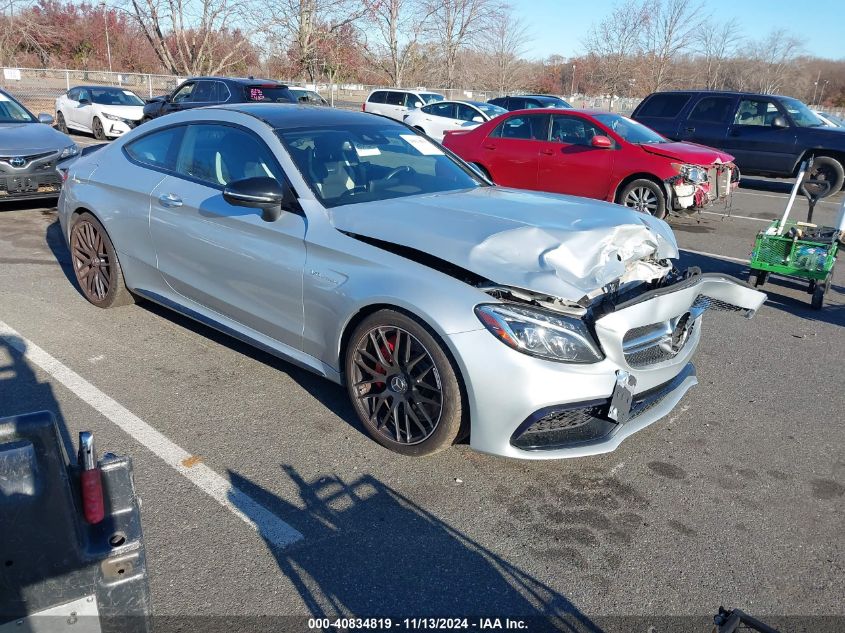 VIN WDDWJ8HB5JF637224 2018 Mercedes-Benz AMG C 63, S no.1