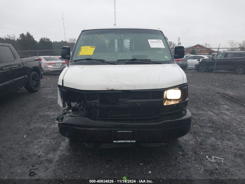 2015 Chevrolet Express 2500 Work Van VIN: 1GCWGFCF6F1243596 Lot: 40834826