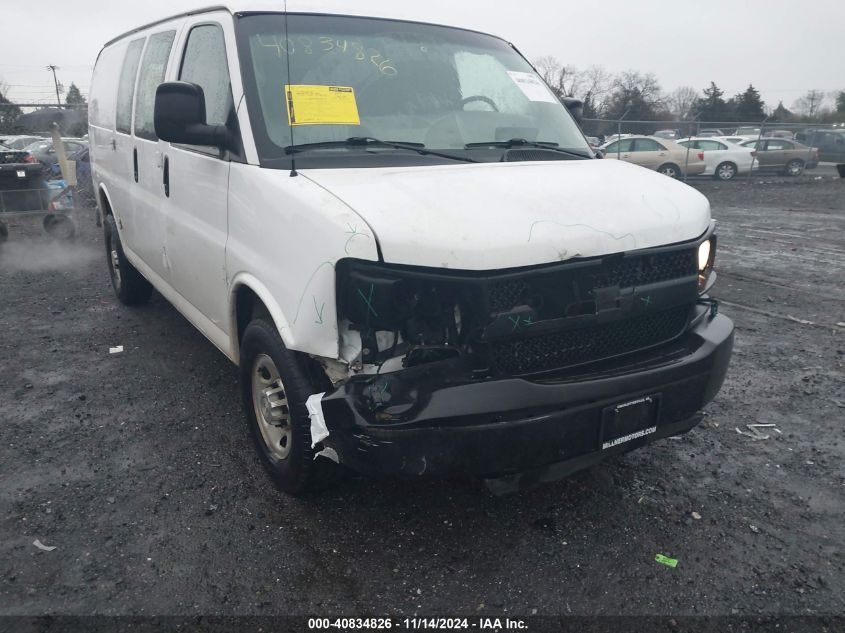 2015 Chevrolet Express 2500 Work Van VIN: 1GCWGFCF6F1243596 Lot: 40834826